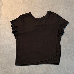Old Navy Black Short Sleeve Top